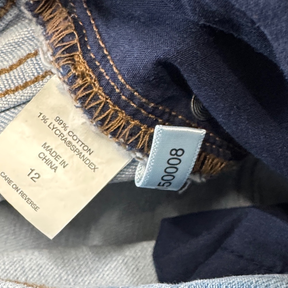Soho Stretchy patchwork distressed hem Jeans NWT 12 - Picture 15 of 16